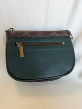 Load image into Gallery viewer, Two tone Barbie with repurposed LV canvas