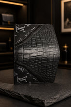 Load image into Gallery viewer, Men’s Wallet With repurposed LV