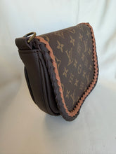 Load image into Gallery viewer, Two tone Barbie with repurposed LV canvas