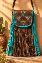 Load image into Gallery viewer, Turquoise Longhorn Barbie