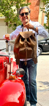 Load image into Gallery viewer, Rustic Crazy Horse Leather Backpack