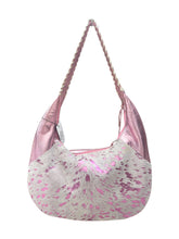 Load image into Gallery viewer, Pink Chrome Shouler Bag