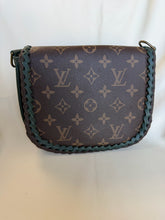 Load image into Gallery viewer, Two tone Barbie with repurposed LV canvas