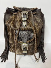 Load image into Gallery viewer, Navajo Cowhide Backpack