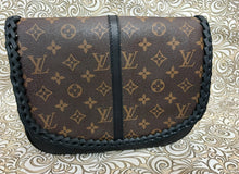 Load image into Gallery viewer, Santa Barbara Saddle bag style with LV canvas