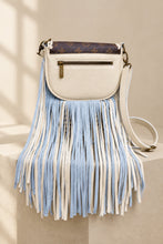 Load image into Gallery viewer, Beige Barbie with Repurposed LV Canvas