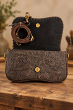 Load image into Gallery viewer, Gina (Embossed Floral / Smooth Leather)