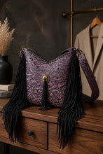 Load image into Gallery viewer, San Antonia Embossed Leather Handbag