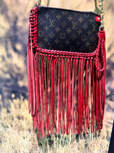 Load image into Gallery viewer, Pochette With braiding and fringes