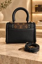 Load image into Gallery viewer, Valencia (black embossed & brown LV )