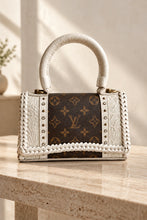 Load image into Gallery viewer, Valencia Ivory embossed floral