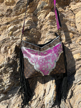 Load image into Gallery viewer, LV Rodeo Queen Tote (Pink Acid Wash Cowhide)