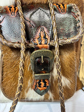 Load image into Gallery viewer, Navajo Cowhide Backpack