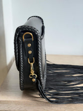 Load image into Gallery viewer, Saint Cloud GM Epi Leather Black with leather/turquoise concho