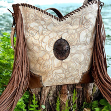 Load image into Gallery viewer, San Antonia Embossed Leather Handbag