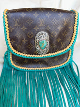 Load image into Gallery viewer, Saint Cloud GM Braided with Tibetan Silver/Turquoise Medallion