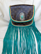 Load image into Gallery viewer, Saint Cloud GM Braided with Tibetan Silver/Turquoise Medallion