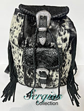 Load image into Gallery viewer, Navajo Cowhide Backpack