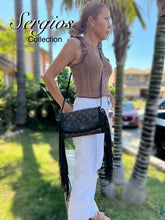 Load image into Gallery viewer, Vintage Louis Vuitton Bordeaux style revamped/ transformed into this perfect clutch/Crossbody