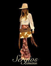 Load image into Gallery viewer, Cowhide Crossbody Cowgirl Tote