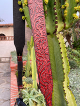 Load image into Gallery viewer, Sergios Stunning Black & Red Fringe Crossbody