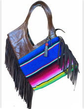 Load image into Gallery viewer, Tiffany''New Mexico'' Wool Blanket Shoulder Bag
