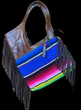 Load image into Gallery viewer, Tiffany''New Mexico'' Wool Blanket Shoulder Bag