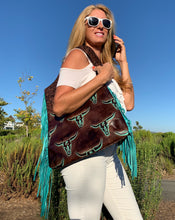 Load image into Gallery viewer, The Tiffany long horn shoulder bag