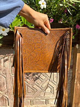 Load image into Gallery viewer, Leather bag , Crossbody Hand Tooled