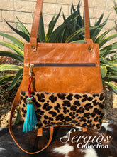 Load image into Gallery viewer, Sophisticated Backpack in Leopard Hyde
