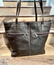 Load image into Gallery viewer, Dallas Tote with gorgeous Hydes and soft Napa leathers