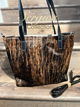 Load image into Gallery viewer, Dallas Tote with gorgeous Hydes and soft Napa leathers