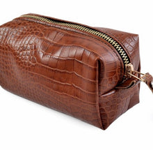 Load image into Gallery viewer, Longhorn Embossed Toiletry/ Travel bag