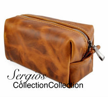 Load image into Gallery viewer, Longhorn Embossed Toiletry/ Travel bag
