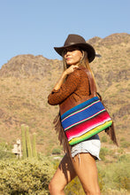 Load image into Gallery viewer, Tiffany''New Mexico'' Wool Blanket Shoulder Bag