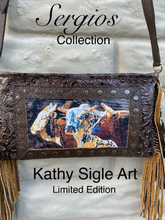 Load image into Gallery viewer, Kathy Sigle Art for Sergios Collection Crossbody