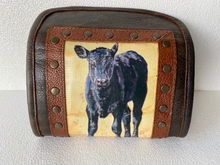 Load image into Gallery viewer, Framed Kathy Sigle Art on a Soft Leather Wallet by SergiosCollection