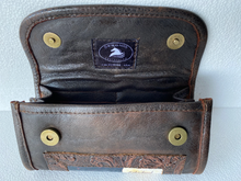 Load image into Gallery viewer, Framed Kathy Sigle Art on a Soft Leather Wallet by SergiosCollection