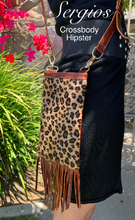 Load image into Gallery viewer, Leopard Long Hipster/Crossbody