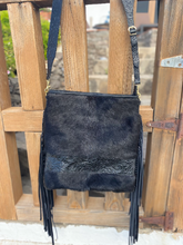 Load image into Gallery viewer, Black-Beauty Shoulder Bag /Cross-body Tote