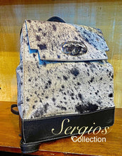 Load image into Gallery viewer, Large Cowhide Backpack
