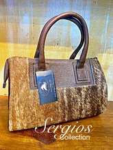 Load image into Gallery viewer, Sergios Speedy Style Cowhide Bag