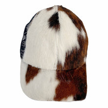 Load image into Gallery viewer, Solid Hair On Cowhide Cap