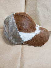 Load image into Gallery viewer, Solid Hair On Cowhide Cap