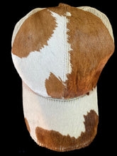 Load image into Gallery viewer, Solid Hair On Cowhide Cap