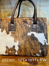 Load image into Gallery viewer, Sergios Large Speedy Cowhide Bag