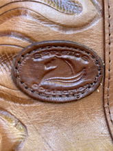 Load image into Gallery viewer, Sergios Handmade Tooled Drawstring Bag