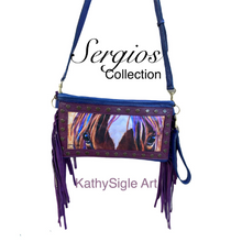 Load image into Gallery viewer, Kathy Sigle Art for Sergios Collection: Crossbody Popular Design