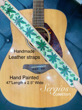 Load image into Gallery viewer, Hand-Painted Leather Straps for Purses, Guitars & more!