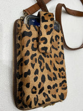 Load image into Gallery viewer, Cheetah Hide Wallet and Cellphone Carry